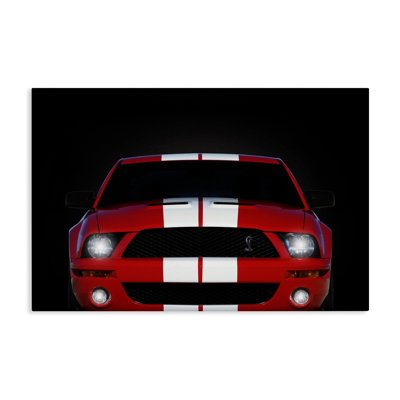 Iconic Red Sports Car Canvas, design by Mark Rogan