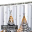 Rideau de douche Boho Tribal-1126929598