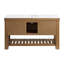 Bromley 60" Single Bathroom Vanity with Quartz Top
