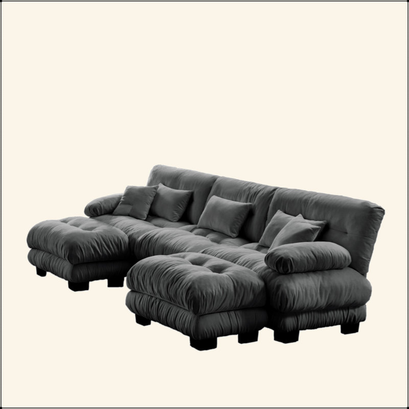 Canapé modulaire Luxury Luxury, Gris