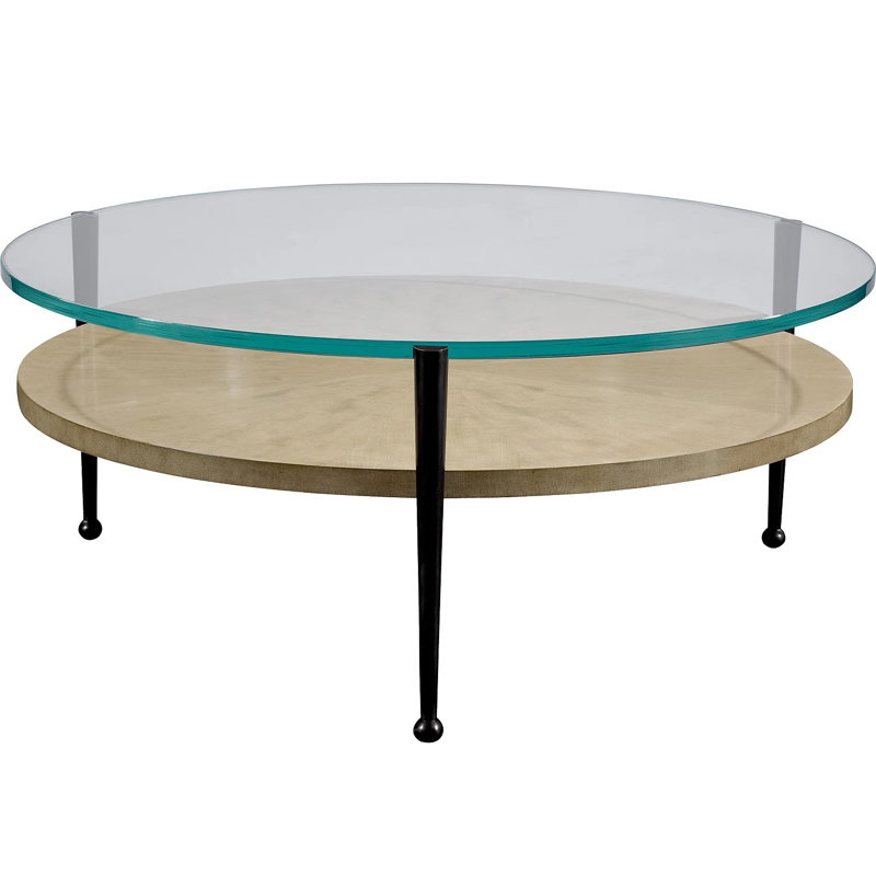 Hable® Glass Cocktail Table