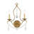 Abdel-Rahman Steel Flush Mounted Sconce-21530099
