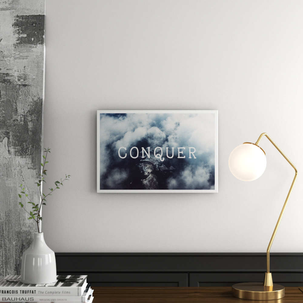 'Conquer' Textual Art