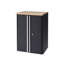 Système de rangement de garage en acier 6 pièces TRINITY en noir (l 84 po x H 75 po x P 19 po)