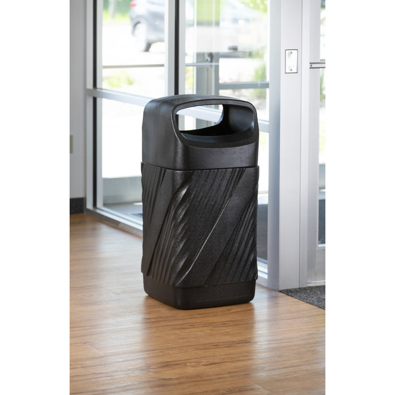 Twixt Waste Receptacle With Closed Top