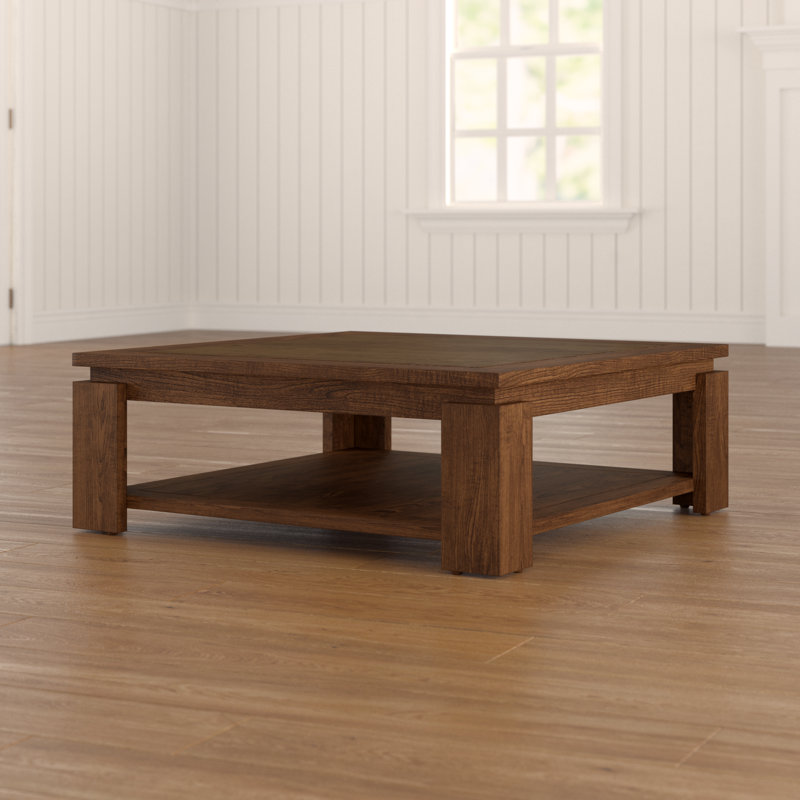 Four Leg Coffee Table, Brown
