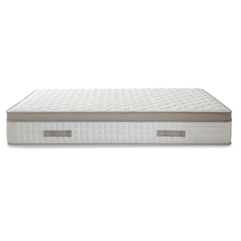 Winksleep Beige Hybrid Pocket Sprung Memory Foam Mattress – Medium-Firm, Breathable Euro Top, Single (3')