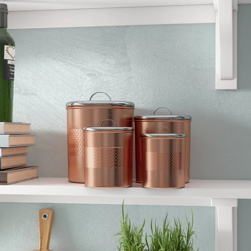 Metal Canister - Set of 4