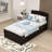 Twin Platform Bed with Trundle-1478878345