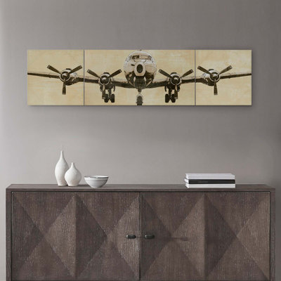 Triptych 3-Piece Canvas Wall Art Set