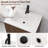Laylind 25'' Single Bathroom Vanity with Manufactured Wood Top