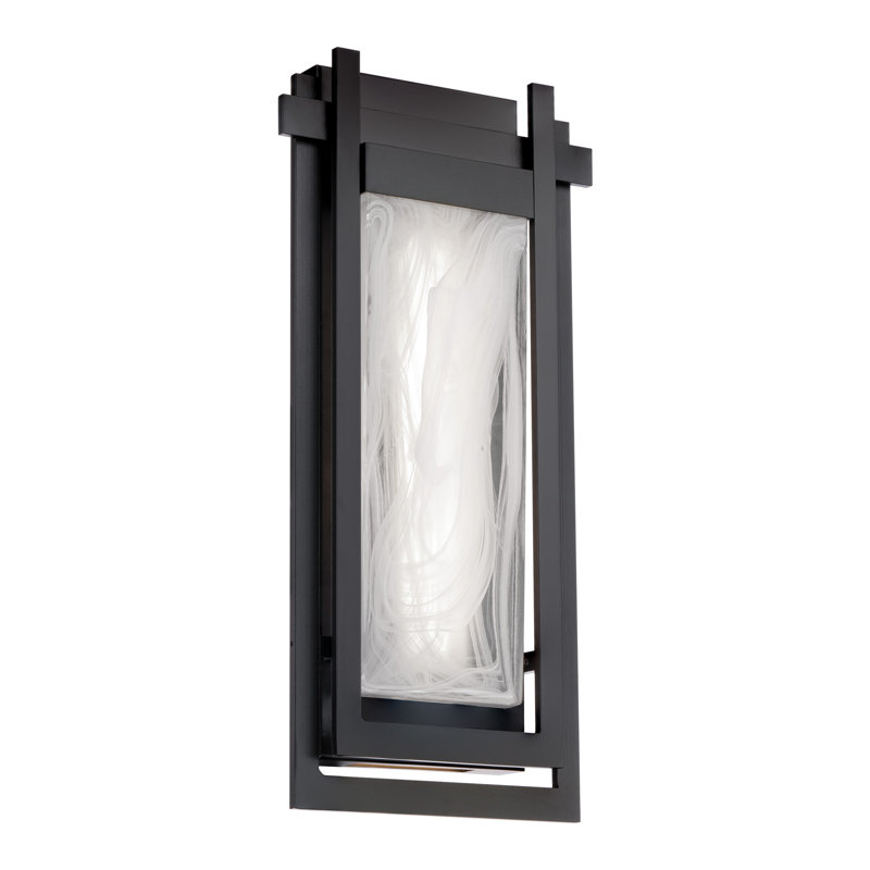 Haze Aluminum LED Wall Light, 22" H x 10.63" W x 3.25" D