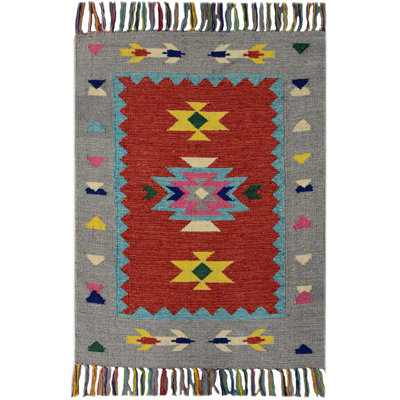 Aztec Hand Woven Area Rug