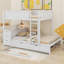 Lit superposé avec lit gigogne, bureau avec tiroirs-1018183317-845417657
