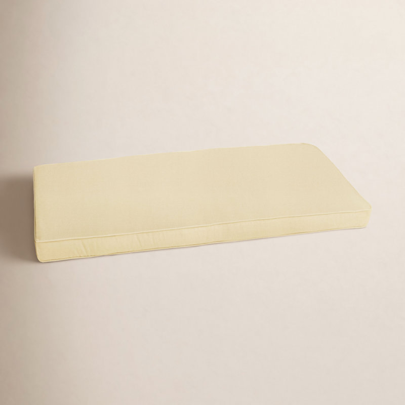 Outdoor Sunbrella Seat Cushion, 60" W x 19" D