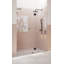 Halo 61.5 in. x 78 in. Frameless Glass Hinge Shower Door-652512844