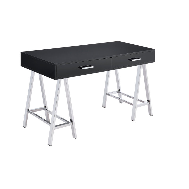 Genoveva Metal Base, Black, 32" H x 54" W x 24" D