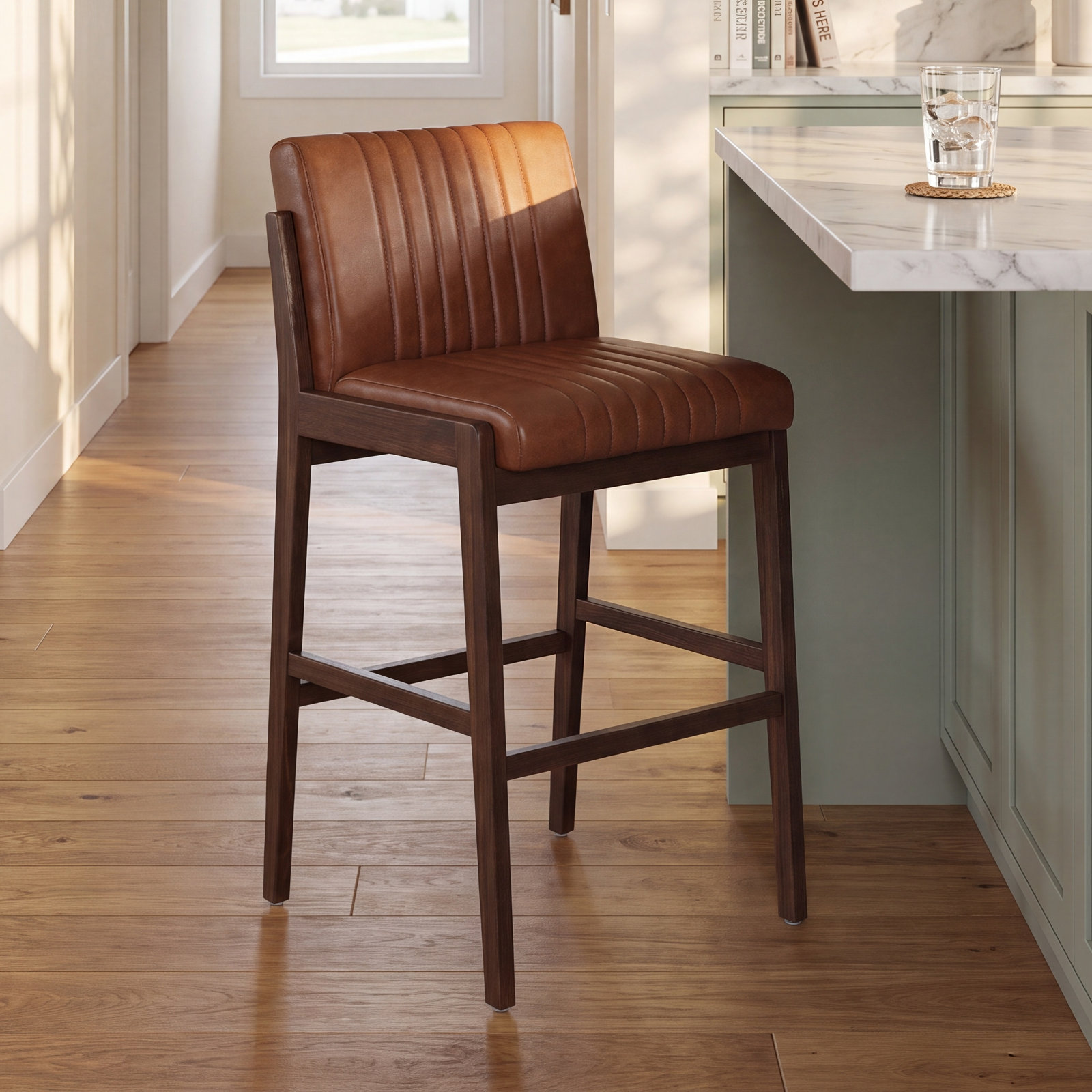 Elmsford Bar and Counter Stool, Bar Stool (30.25" Seat Height)