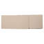 FAUTEUIL PUERTA KD CHAISE, CADRE BRUN FONCÉ AVEC COUSSIN BEIGE