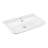 WS Bath Collections Edge 17.7'' Glossy White Ceramic Rectangular Bathroom Sink with Overflow-20357785
