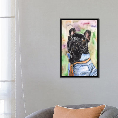 « original french bouledogue », reproduction sur toile