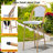 4-Piece Stackable High Back Bar & Counter Stool With Aluminum Frame, Outdoor Bar Stools (Set of 4)-1484890726