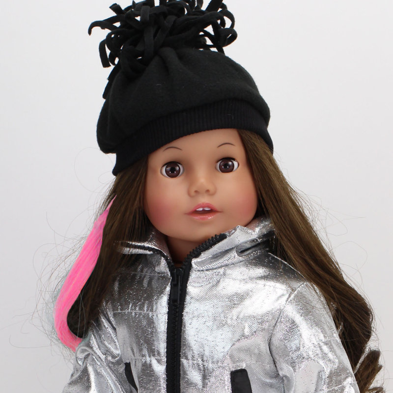 3 Clip in Hair Pieces Doll Furniture & Accessories