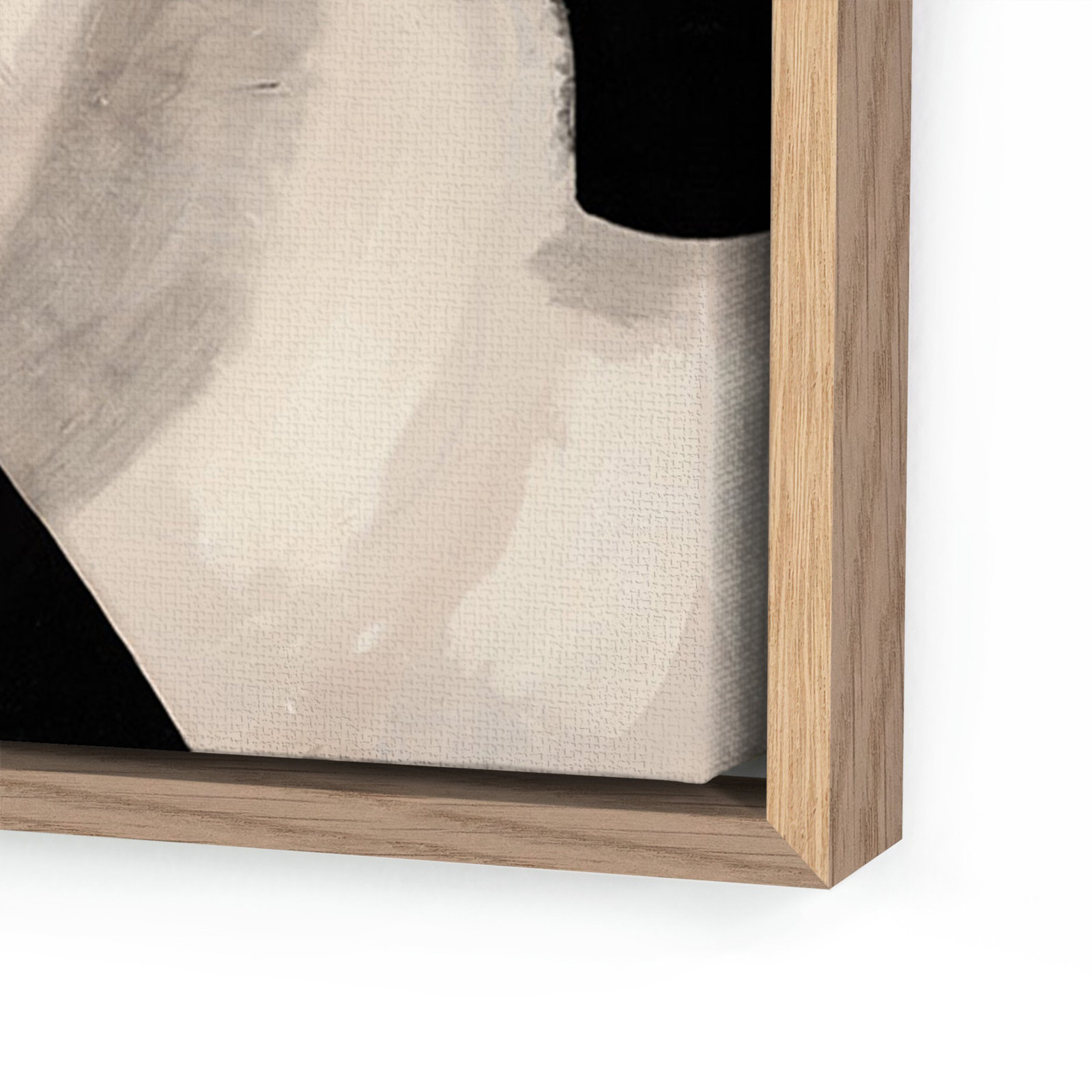 Totem by Jess Engle, White Oak Framed, 48" H x 36" W