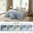 Best Seller Bedsure Cotton Fabric With Microfiber Inner Fill Comforter Set, 143TC-106246653-110561972