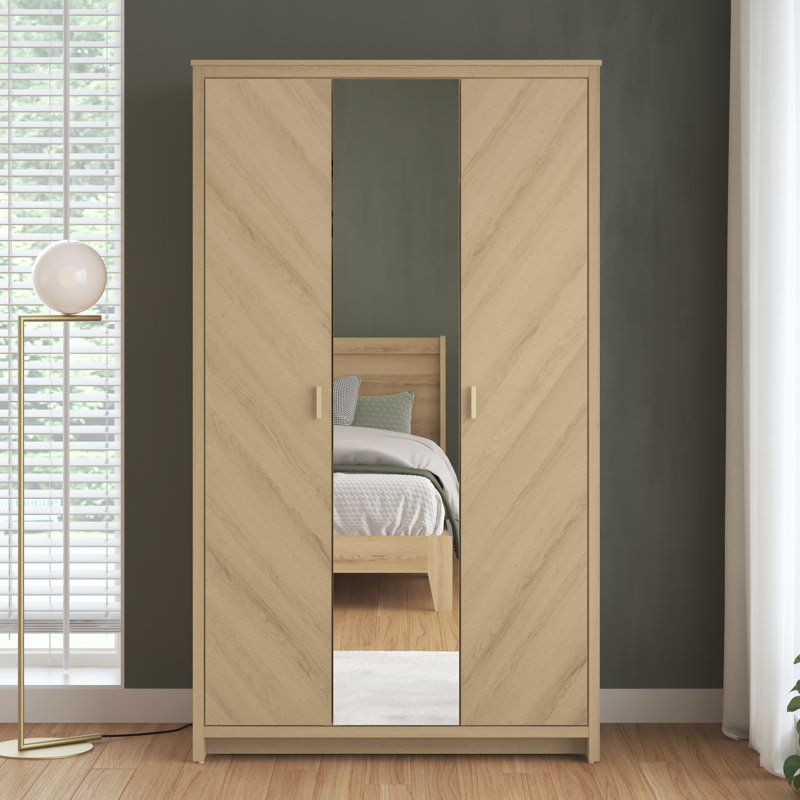 Bonny 4 Piece Compact Bedroom Storage Set, Oslo Oak