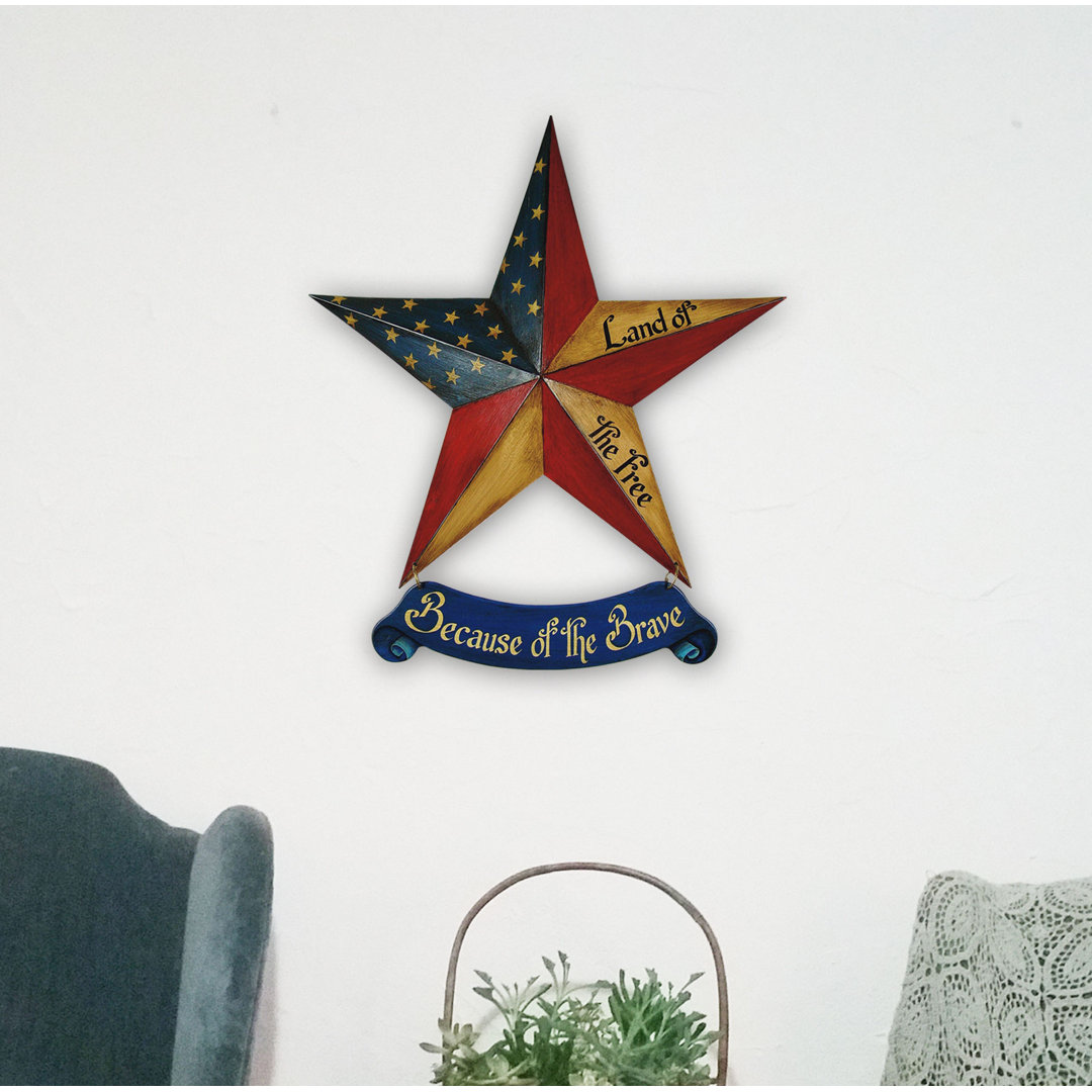 Handmade Abstract Wall Decor on Metal The Holiday Aisle®