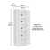 Carnesha 23.31'' Wide 4 - Shelf Storage Cabinet