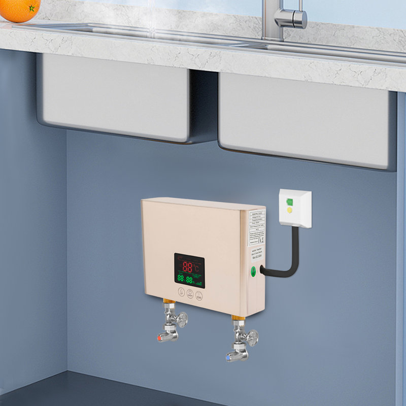 Mini chauffe-eau électrique 3000W avec télécommande