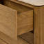 Commode 6 tiroirs Raleigh - marbre cappuccino