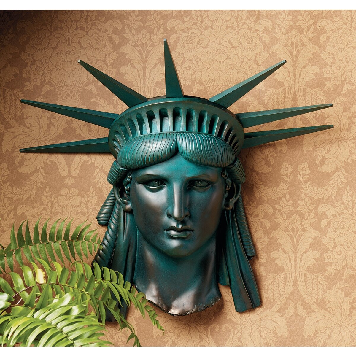 Statue of Liberty Statue Home Decor 15 Inch Resin Heritage Replica Statues  : : Home & Kitchen