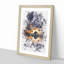 Stars Above Big Sur in California - Picture Frame Graphic Art Print-56862021-56862022