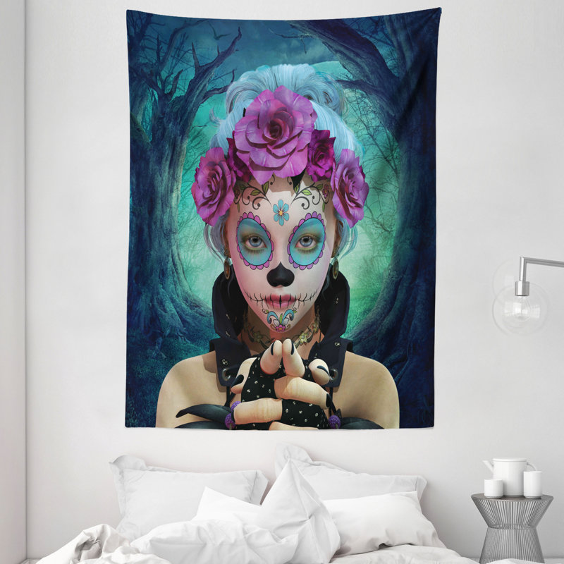 Tapisserie en polyester Horror, H 80 po x l 60 po