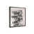 Black Floater Framed selected