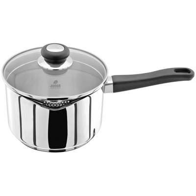 Vista Stainless Steel Saucepan with Lid