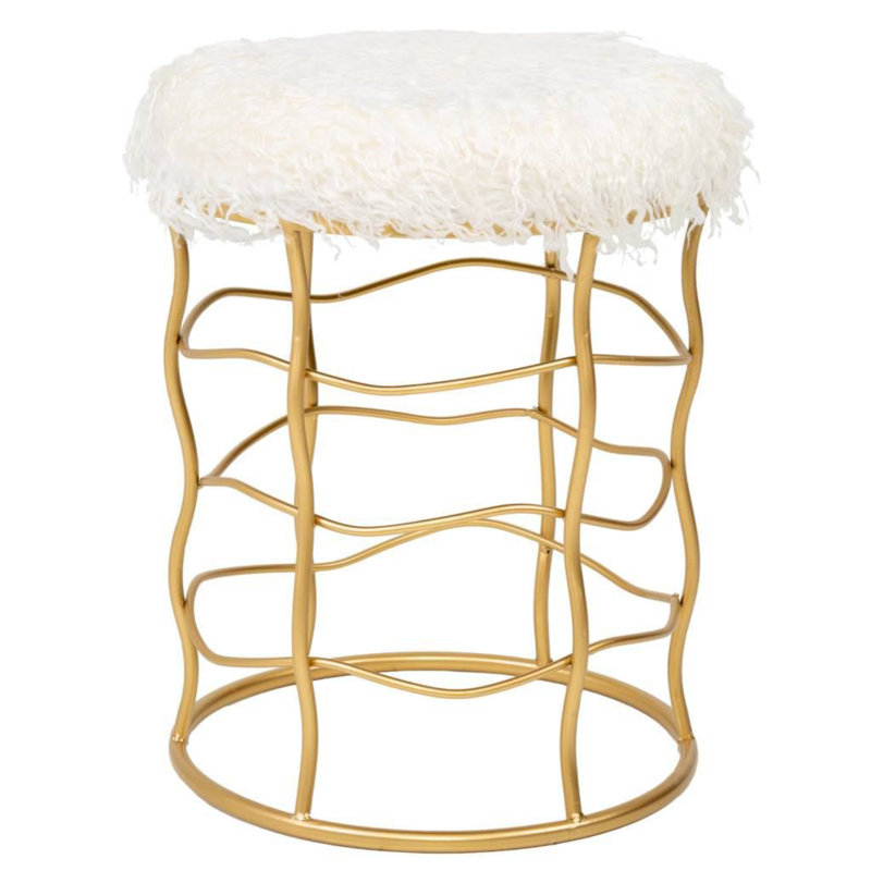 Wood Accent Stool