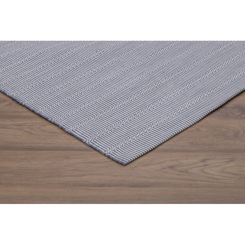 Hastin - Cobalt, Rectangle 6' x 9'