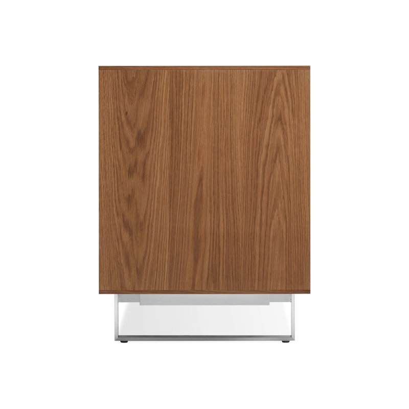 Series 11 6 - Drawer Dresser, Stainless Steel/Walnut