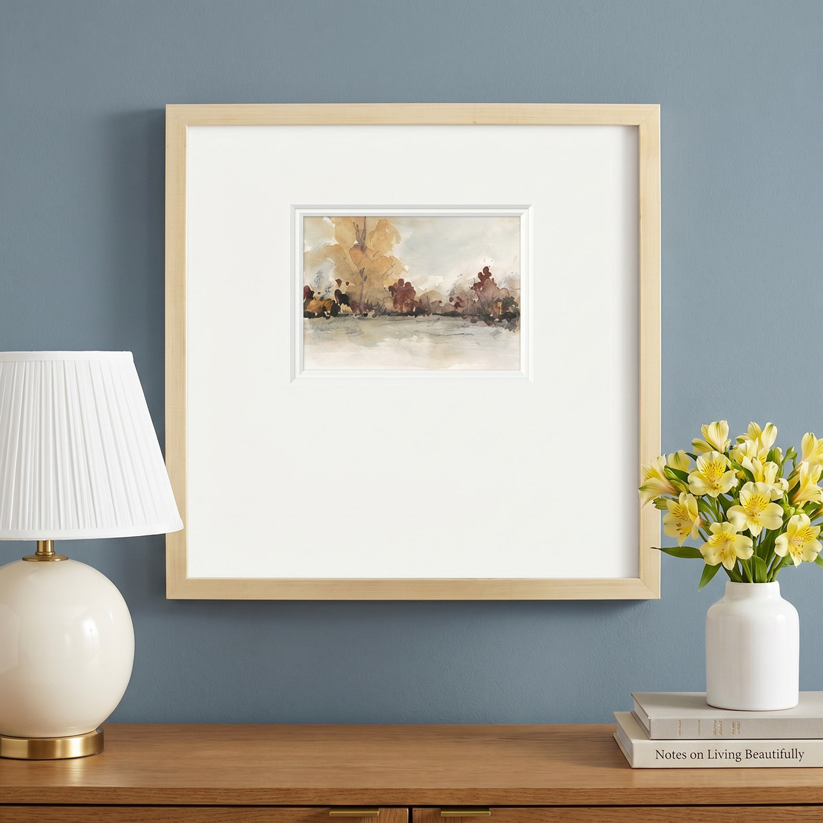 The Autumn View I Print, 17" H x 17" W x 1.25" D
