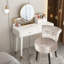 Solid + Manufactured Wood Accent Stool-1080148519