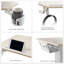 Bureau debout 72 po Marlyin-88946923