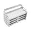 Échelle à ciseaux pliable en alliage d'aluminium à 4 marches pour camping-car / camping-car