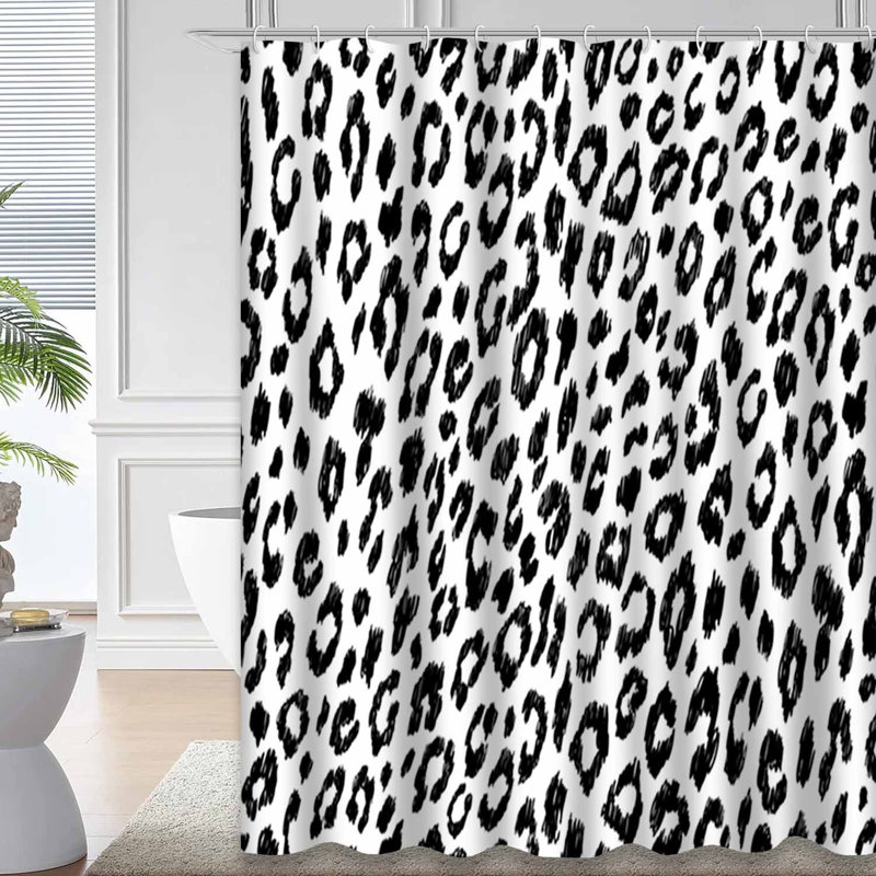 Rideau de douche Leopard, L 72 po x l 72 po