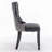 PU and Velvet Upholstered Dining Chair-622743635