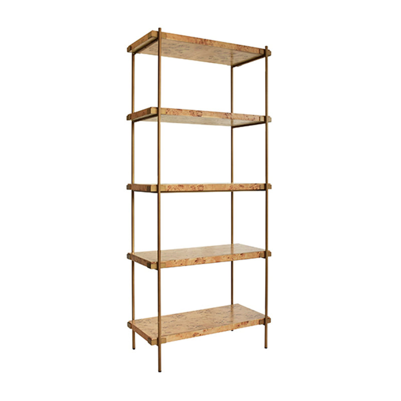 Harris Etagere Bookcase, Brown