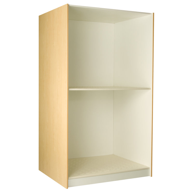 Music Manufactured Wood Shelving Unit, 84" H x 48" W x 40" D